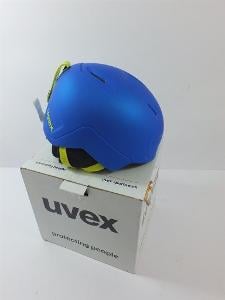 Lyžařská přilba Uvex MANIC PRO, modrá/zelená, vel. 46-51