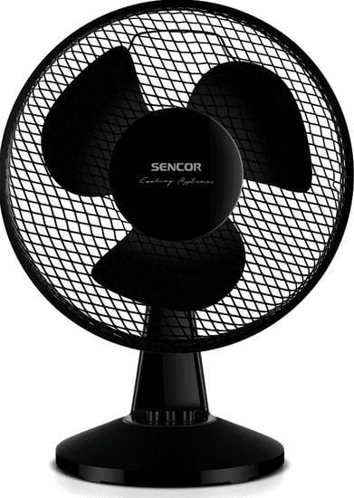 Stolní ventilátor SENCOR SFE 2311BK