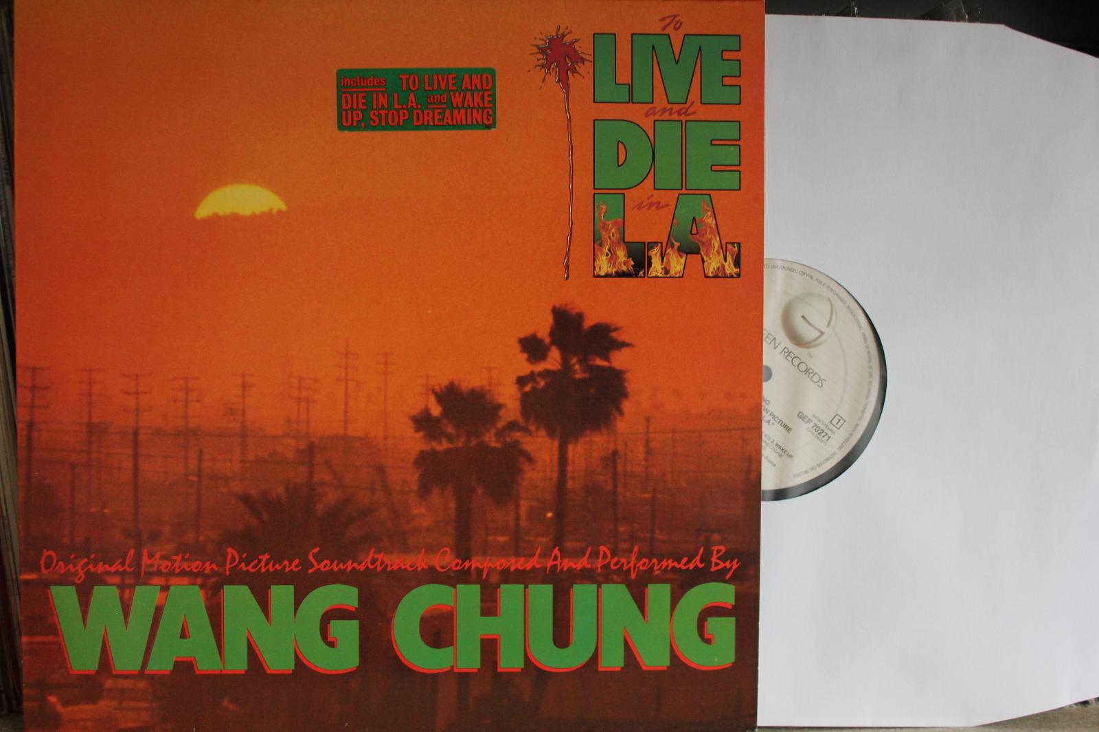 Wang Chung – To Live And Die In L.A. LP 1985 vinyl Germany 1.p