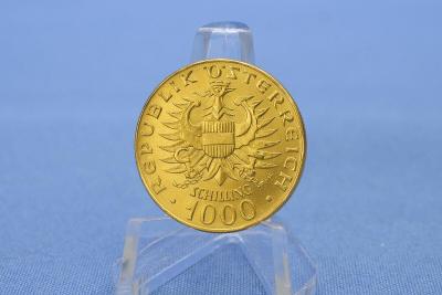 Zlatá mince Babenberger 976 - 1976