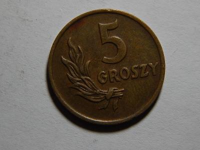Polsko 1 Groszy 1949 bronz XF č29899 