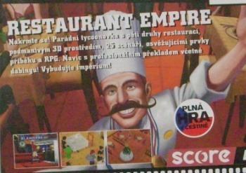 Restaurant Empire - výborná strategie, česky!