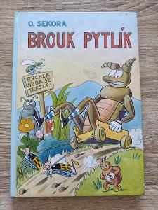 kniha - BROUK PYTLÍK - O. Sekora - Menšík - rok 1969  
