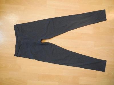 dívčí C&A tm.modré kalhoty legíny guma elasťáky 164/170
