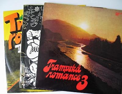 6 ks LP Trampské písně (Trampská Romance, V. E. Fořt, Ztracenka,...)