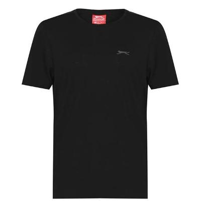 Pánské černé tričko Slazenger, velikost XXXL (3XL)