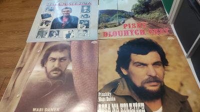 Prodám 22 LP Country, folk atp (1969 - 1991)