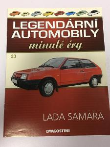 časopis Legendární automobily minulé éry č.33 Lada Samara  bez modelu!