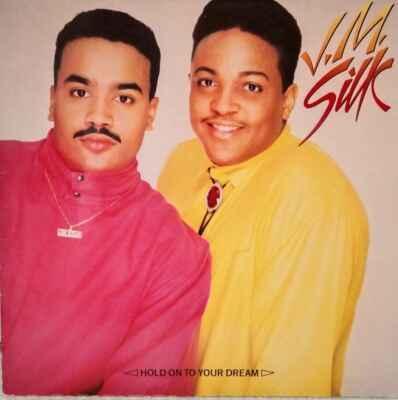 LP J.M. Silk - Hold On To Your Dream, 1987 EX