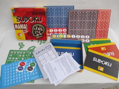 Stolní hra Sudoku komplet nehraná Lisciani Giochi