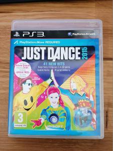 PS3 JUST DANCE 2015 hudební pohybová HRA zapotřebí move ovladač a EYE
