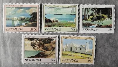 Bermudy 1987 9€ Malby z ostrovů od malíře Homera