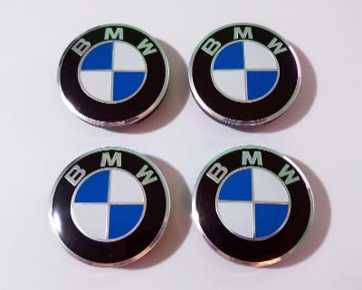 BMW středové pokličky modrobílé 56mm
