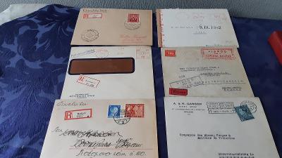Staré poštovní obálky se známkami - WERMACHT