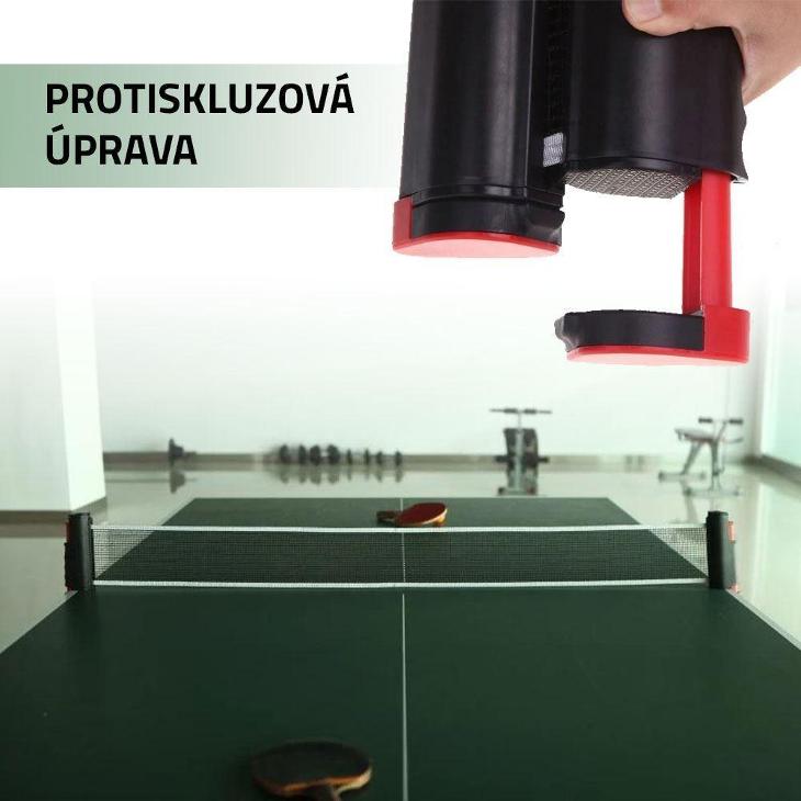Přenosná Síťka na Stolní Tenis / DÉLKA 150 cm / NOVÁ / OD 1 KORUNY - Sport a turistika