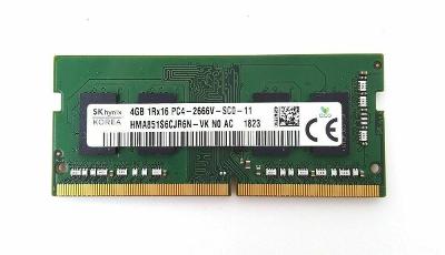 Notebook RAM, Hynix PC4-2666V, 4GB DDR4, SO-DIMM