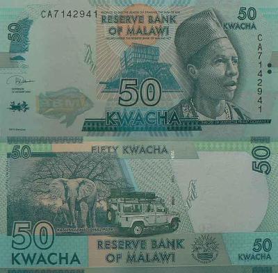 Malawi 50 kwacha P64-2020