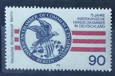 Berlín 1978 1,4€ 75 let obchodní komory USA v Německu