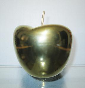 Dekorační keramické zlaté jablko