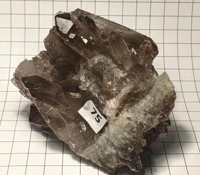 ZA-75 Záhněda, krystalová drůza cca 455g