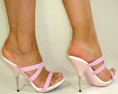 Nádherné růžové pantoflíčky 