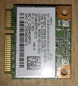 WiFi karta Qualcomm Atheros QCWB335 Mini PCI-Express 