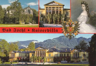 Rakousko - BAD ISCHL - letní sídlo císařského páru F.Josefa I. a Sissi
