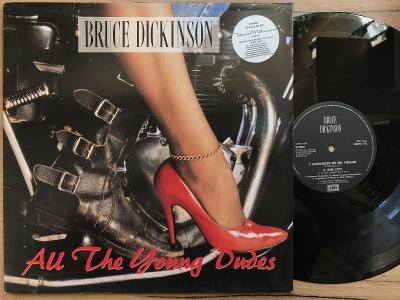 BRUCE DICKINSON all the young UK EX+ MAXI 1990 