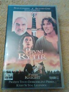 První rytíř,S.Connery,R.Gere,J.Ormond,originální VHS kazeta.