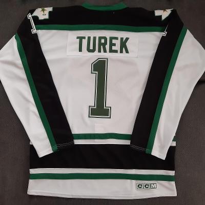 Hokejový retro dres Roman Turek Dallas Stars NHL