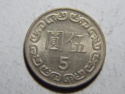 Taiwan 5 Dollars 1983 XF č21322