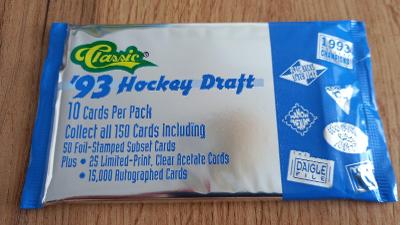 Balíček hokejových karet NHL - Classic 93 