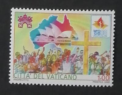 Vatikán 2008 2,4€ Světový den mládeže