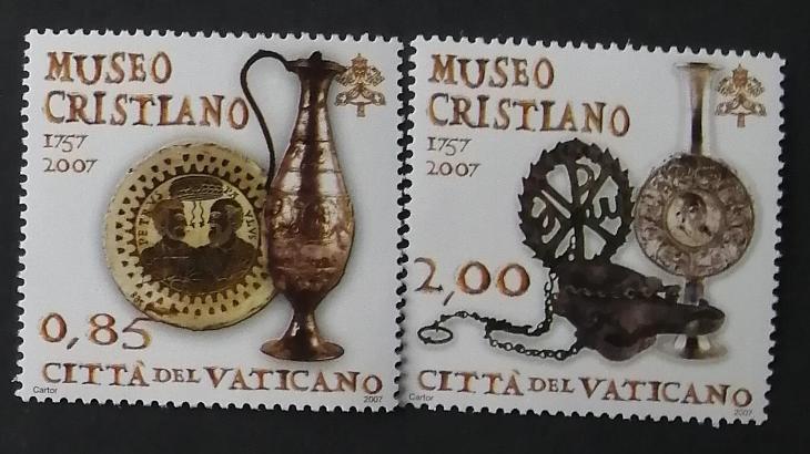 Vatikán 2007 7€ 250 let muzea křesťanství - Známky
