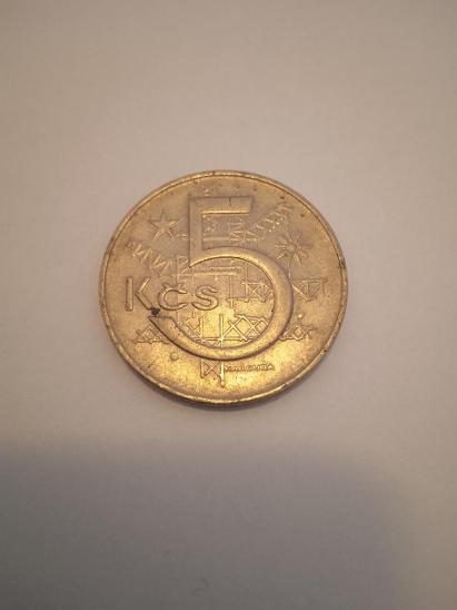 Mince 5 Kč 1968 - Numismatika