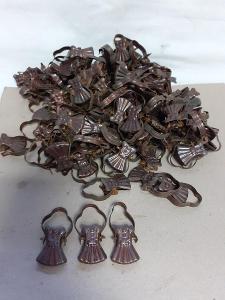 Žabky na záclony -  105 kusů 
