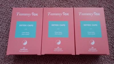 3x TummyTox Detox Caps - měsíční detox kúra