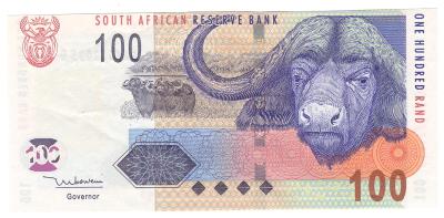 Južná Afrika 100 Rand 2005 stav VF, Pick 131a