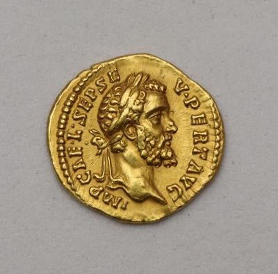 Zlatý Aureus - Septimus Severus (193-211 n.l.) - Vzácný a Super!