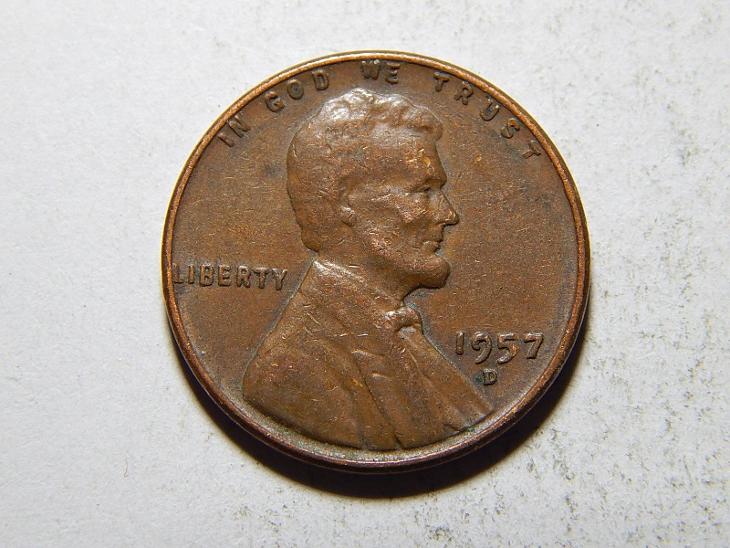 USA 1 Cent 1957 D XF č30644 - Numismatika