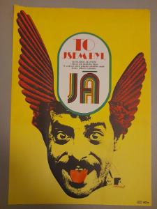 Filmový plakát A3 - Karel Vaca - To jsem byl já- Originál 1977