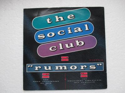SP vinyl deska The Social Club Rumors 1986