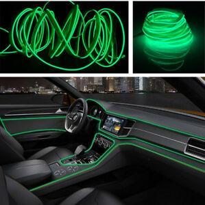 LED světelný kabel pásek do auta vnitřní dekorace ZELENÝ 3M