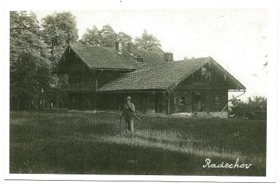 Dolní Krupá Radechov myslivec  rok 1930 (M. Boleslav) REPRINT