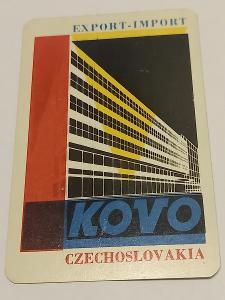 D - Kartičkové kalendáříky - 1964 - export-import, Kovo czechoslovakia