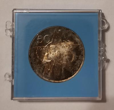 50 Kčs 1973 PROOF výročí Vítězného února mince Ag stříbro