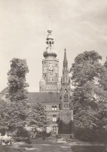 DDR - Greifswald-Dóm St. Nikolai a Rubenow-Denkmal, prošlá 1966