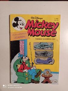 Časopis, Mickey Mouse, č. 1/1992, zachovalý stav