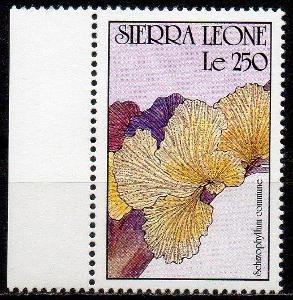 Sierra Leone-Houby 1990**  Mi.1584/nejvyšší hodnota série/ 4,40 €