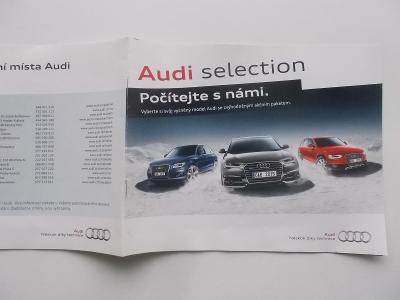 Automobil  Audi  Německo leták  reklama 